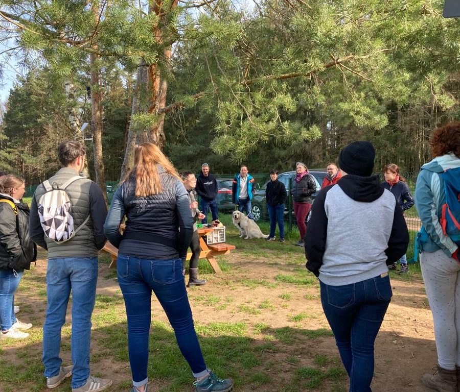 Chasse aux friandises éducation k'nine 2023